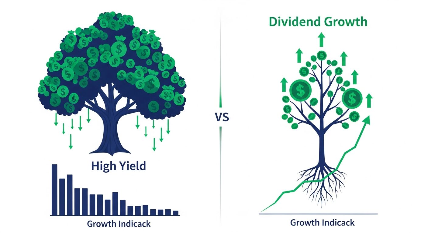 High Yield Vs Dividend Growth Strategy