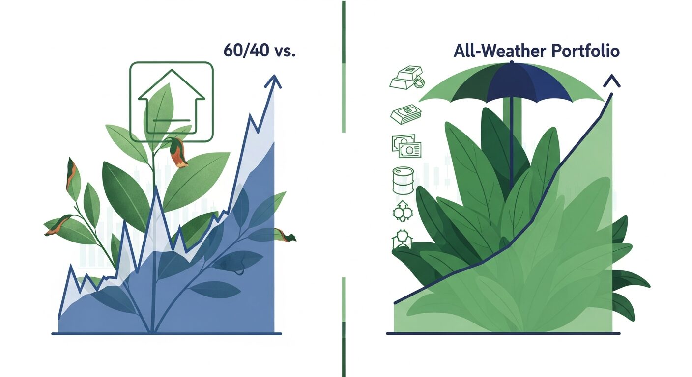 60 40 Portfolio Vs All Weather Portfolio