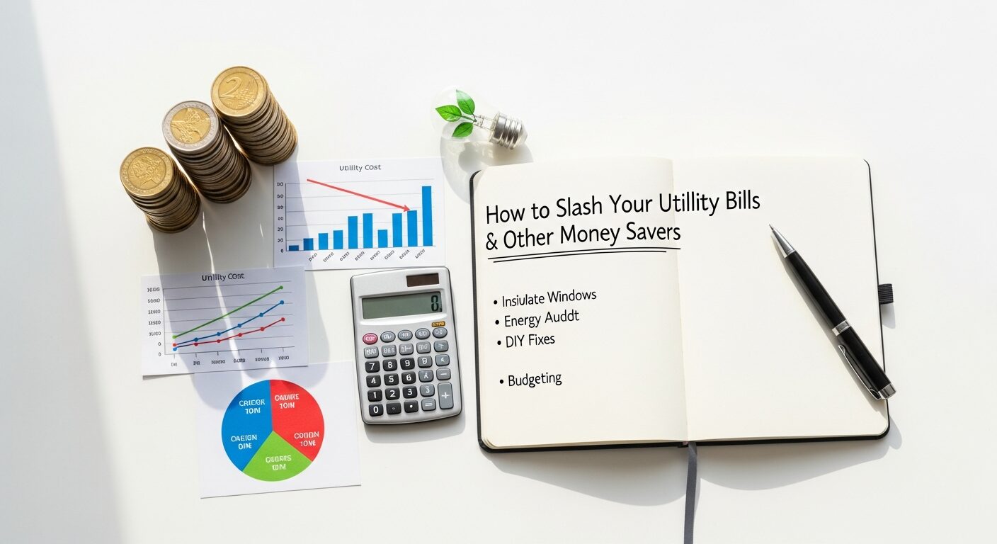 How to Slash Your Utility Bills and Other Money Saving Tips