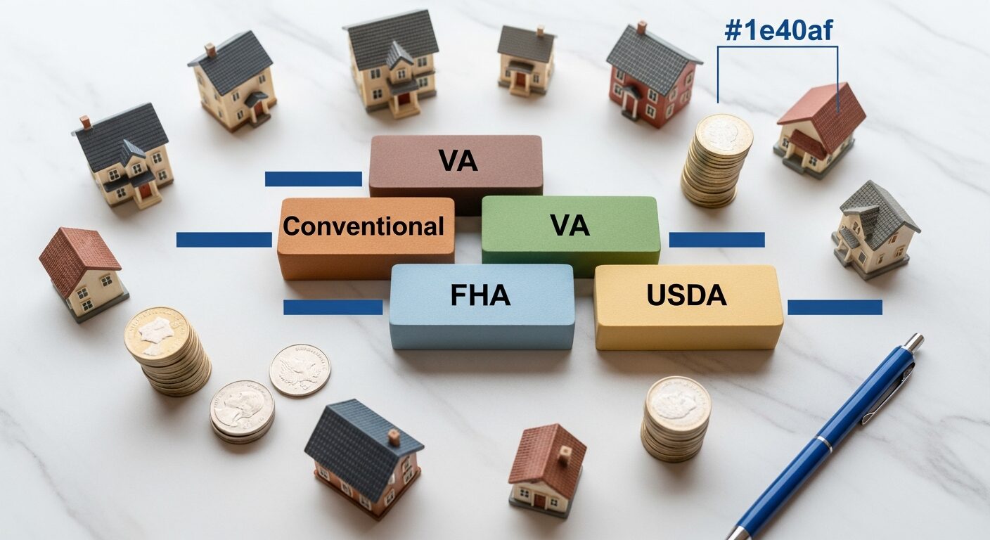 Understanding Mortgage Loan Types: FHA, VA, Conventional & More