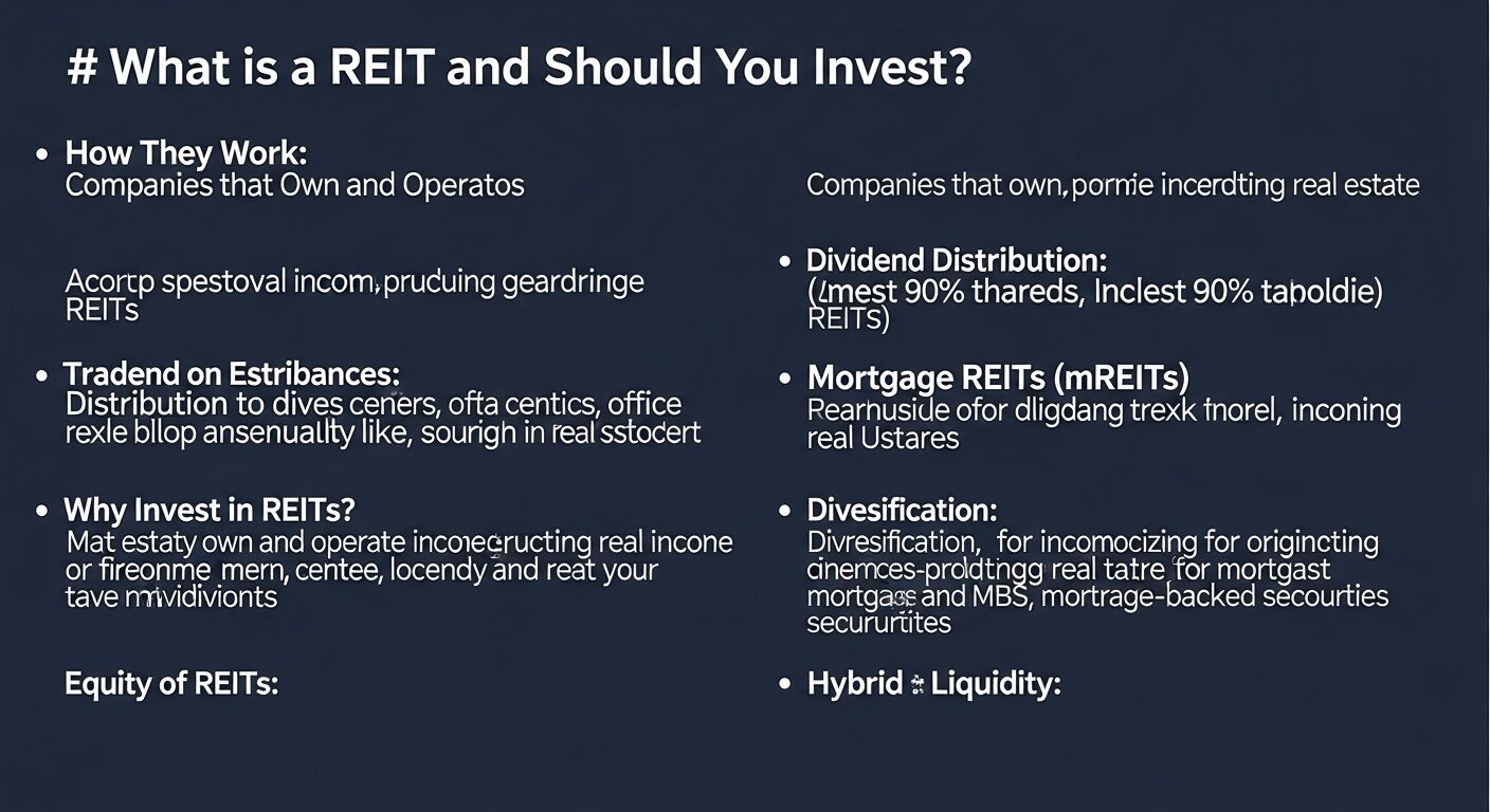 What Is A Reit And Should You Invest In One