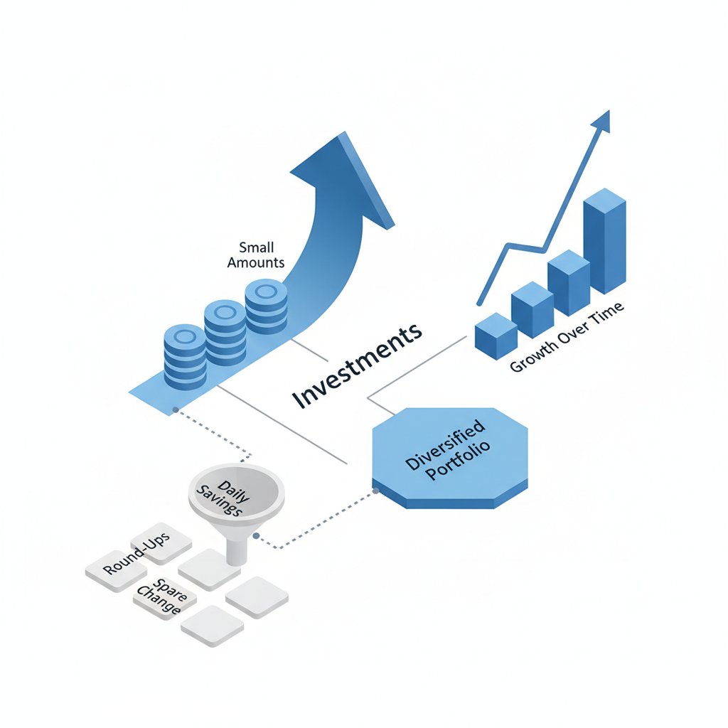 what is micro-investing - infographic 4 illustration